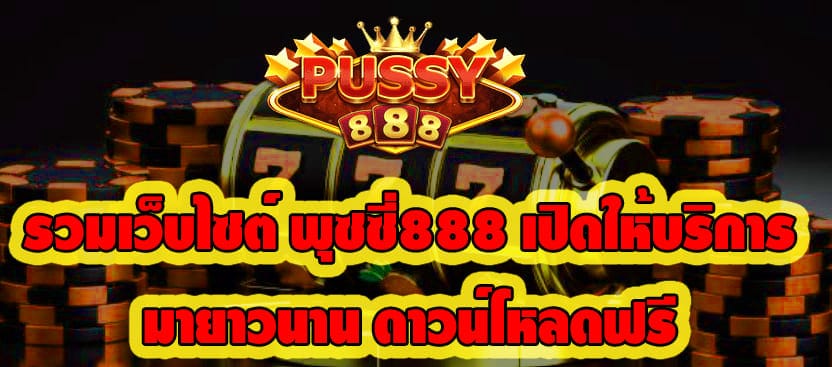 รวมเว็บไซต์ พุซซี่888