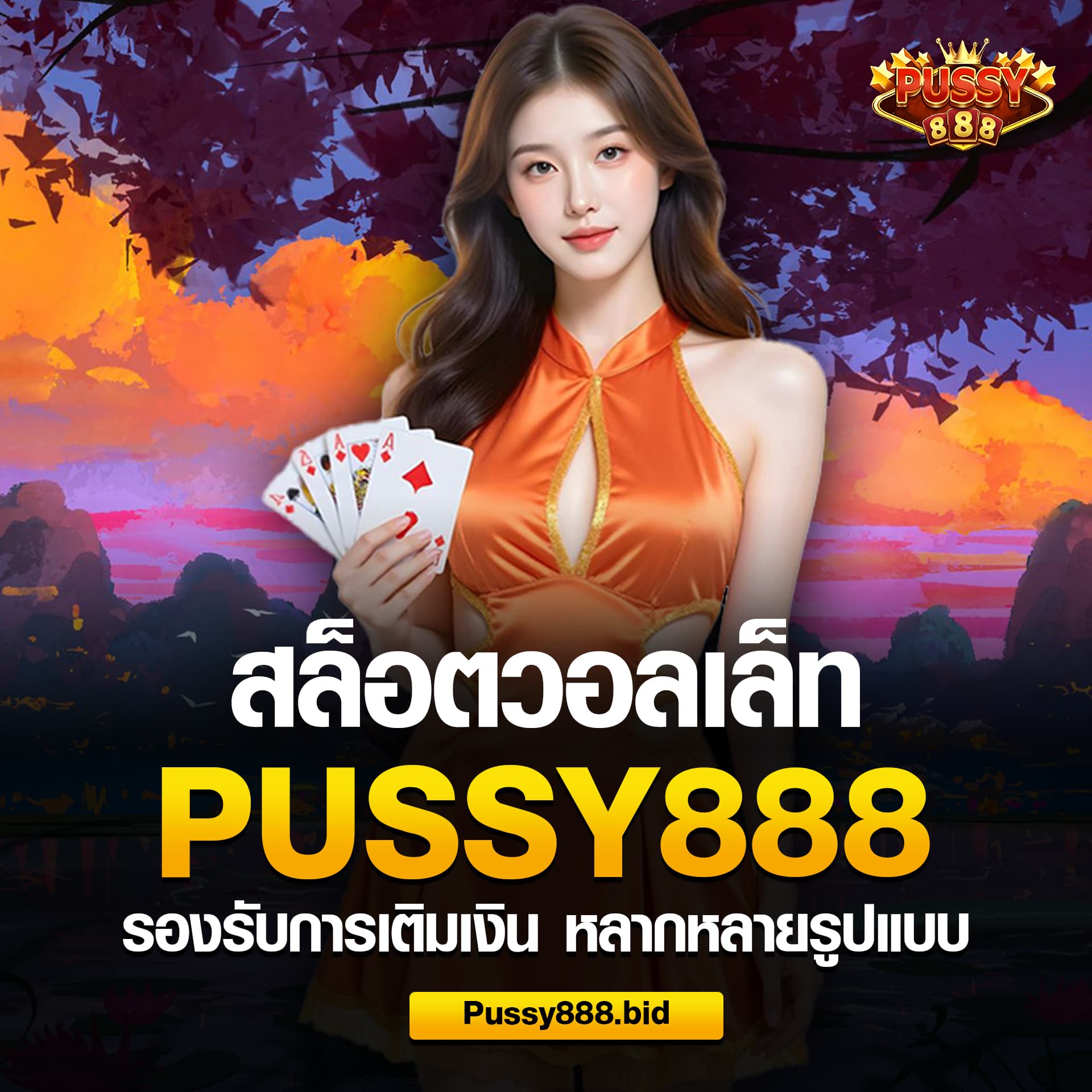 สล็อตวอเล็ท Pussy888 รองรับทุกการฝาก