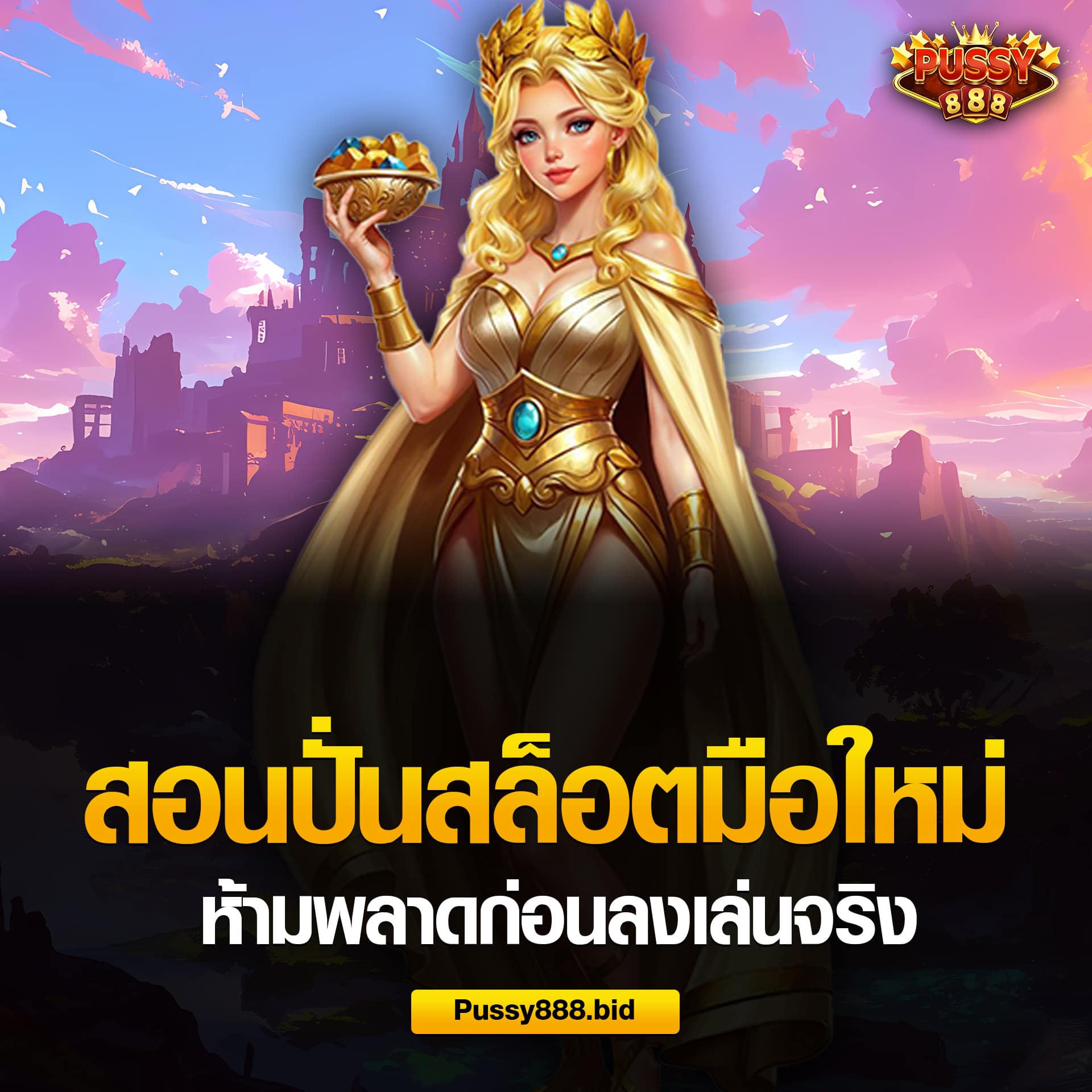 พุซซี่888 สอนปั่นสล็อตมือใหม่